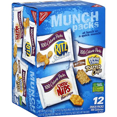 Nabisco 100 Calorie Packs Munch Packs Variety Pack Snacks Chips