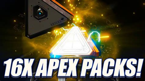 16x Apex Pack Opening Legendary Apex Legends Youtube