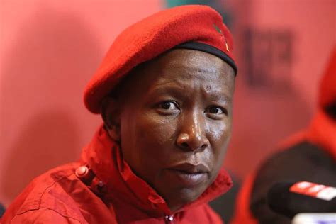 Why Are We Not Being Arrested Julius Malema Taunts Authorities