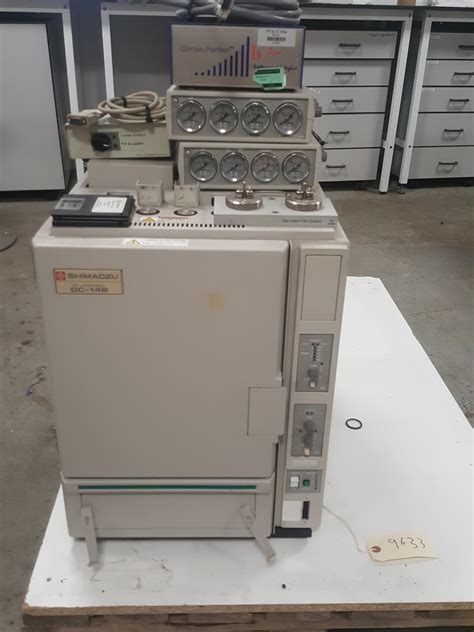 Shimadzu Gc 14 Gas Chromatograph With Chromperfect Spirit And Other Equipment
