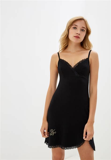 Сорочка ночная Vikki Nikki For Women цвет черный Mp002xw0dg6z — купить в интернет магазине Lamoda