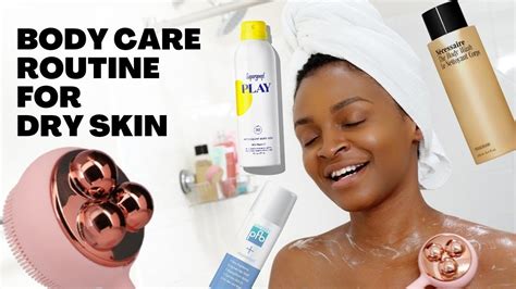 FULL BODY CARE ROUTINE FOR DRY SKIN USING PMD CLEAN BODY YouTube