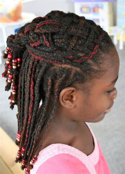 Quick brsids, get your hair done in different beautiful styles like kinki twist,tree. 40 Fun & Funky Braided Hairstyles for Kids - HairstyleCamp