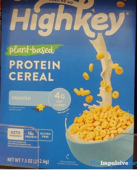 Highkey Frosted Plant Based Protein Cereal In 2021 Protein Cereal