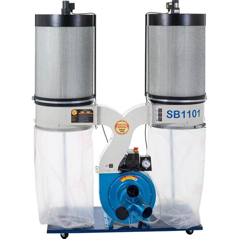 3 Hp Double Canister Dust Collector At