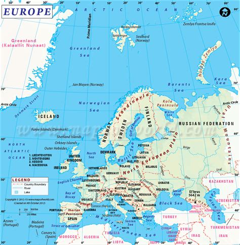 Looking At This Europe Map And Seeing How Close The Countries In