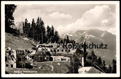 Alte Postkarte Berghof Obersalzberg Salzberg 1945 Berchtesgaden Eagles