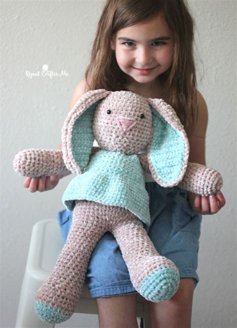 Bernat Crochet Velvet Bunny Amelias Crochet