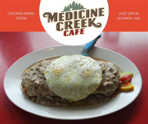 Medicine Creek Cafe Menus