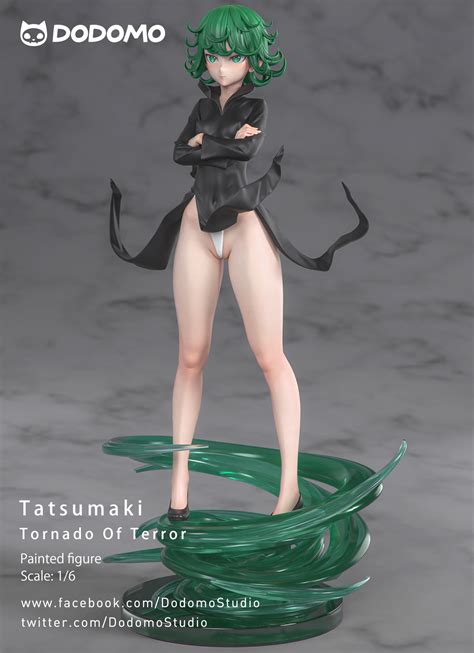 Dodomo Studio One Punch Man Tatsumaki Tornado Of Terror Gk Resin Statue Preorder Toy Okoku