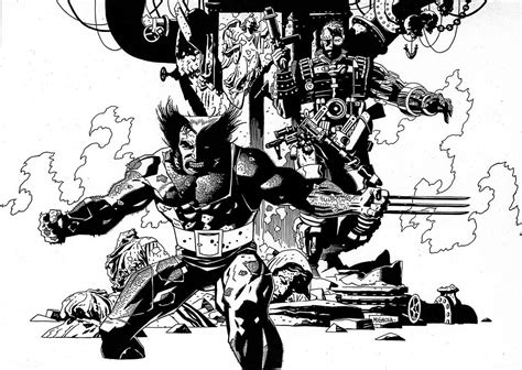 Wolverine And Cable By Mike Mignola Rcomicbooks