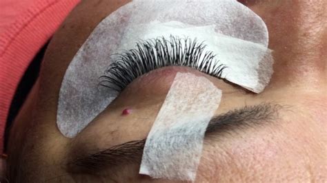 The fibers either come as individual pieces or attached to a strip. Individual Eyelash Extensions - YouTube