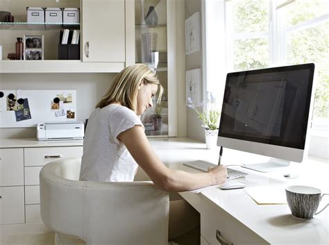 Another tip for a happy home office environment is to allow as much natural light into your space as possible. Home Office Ideas UK | Betta Living