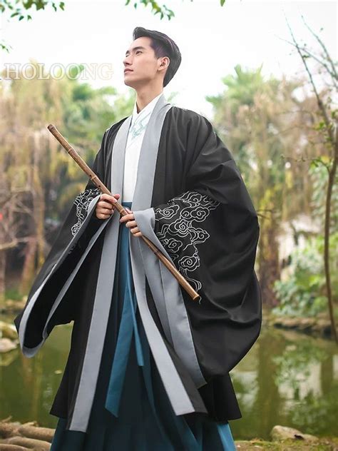 Cloak Traditional Men Hanfu Clothing Us 26400 Ancient China Clothing China Clothes