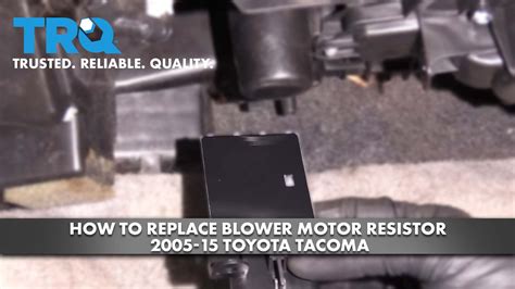 Toyota Tacoma Blower Motor Resistor Location