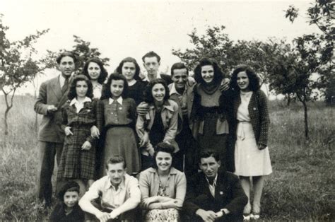 Group Portrait Of Bulgarian Jewish Youth Who Were Expelled To Haskovo