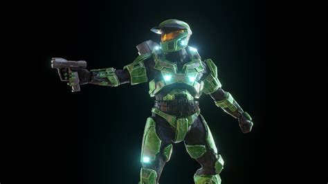 Here Is An Alternate Angle From My Halo 4 Mark V Render Halo