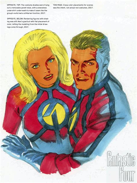 Sue Storm Reed Richards By Alex Ross Marvel Comic Universe Ms Marvel