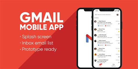 Gmail Mobile App Figma