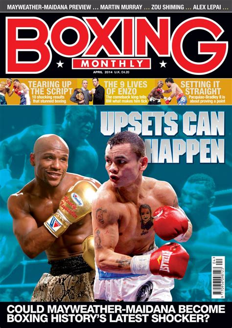 Boxing Monthly Magazine April 2014 Back Issue