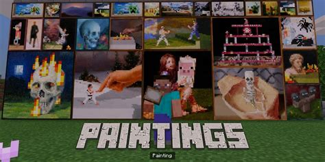Minecraft How To Craft Paintings