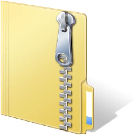 The program can create archives in zip file format, unpack some other archive file formats and it also has various tools for system integration. File Zip Icon PNG Transparent Background, Free Download #6812 - FreeIconsPNG