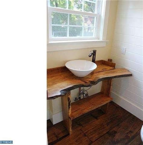 Rustic Powder Room With Powder Room Custom Reclaimed Wood Bathroom
