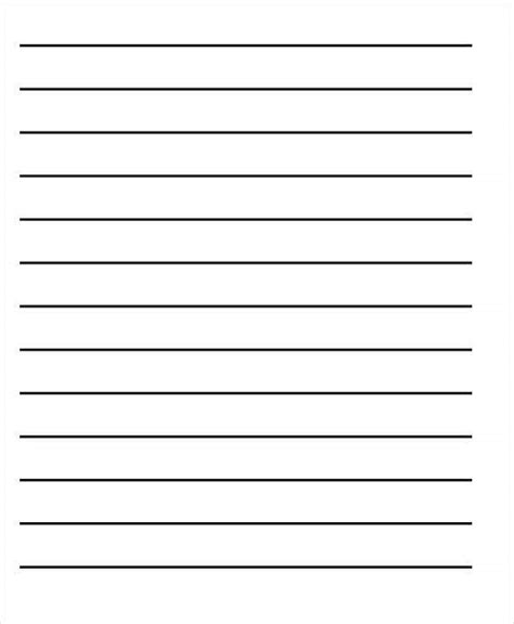 Printable Lined Paper For Notes
