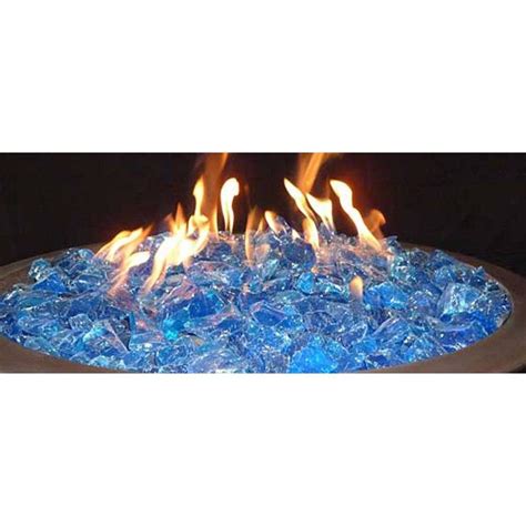 Recycled Fire Pit Fire Glass Turquoise Waters Az Patio Heaters Fire Glass Fire Pit
