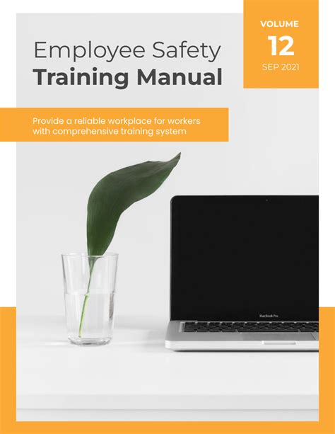 Employee Safety Training Manual Training Manual Template