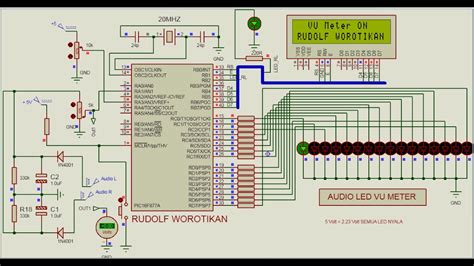60 db led vu meter schematic circuit diagram. Vu Meter 60 Db Lm3915 - PCB Designs