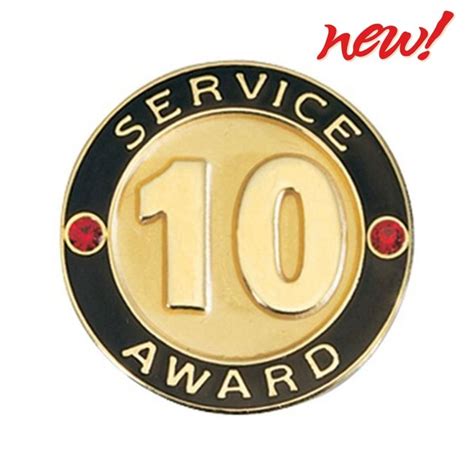 Service Award Pin 10 Years In 2021 Service Awards Motivational
