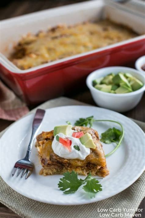 Maybe you would like to learn more about one of these? Low Carb Mexican Chicken Casserole | Low Carb Maven