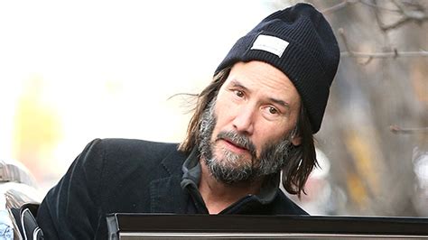 Keanu Reeves Rocks All Black Outfit With Beanie In Nyc Photos