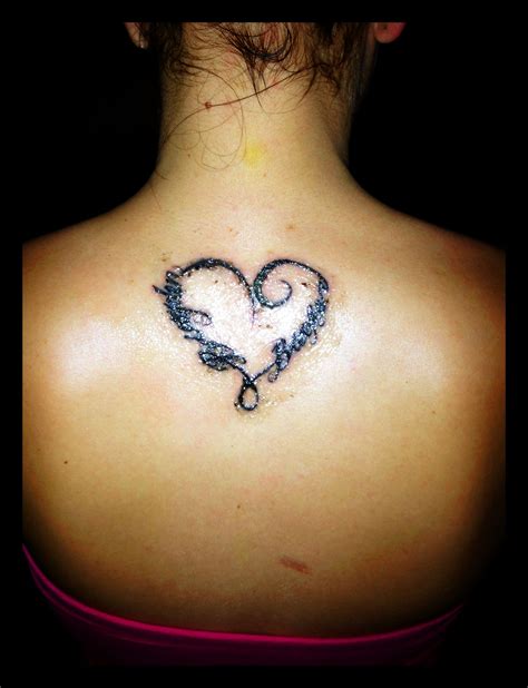Heart Tattoo With Sons Names Tattoo Pinterest
