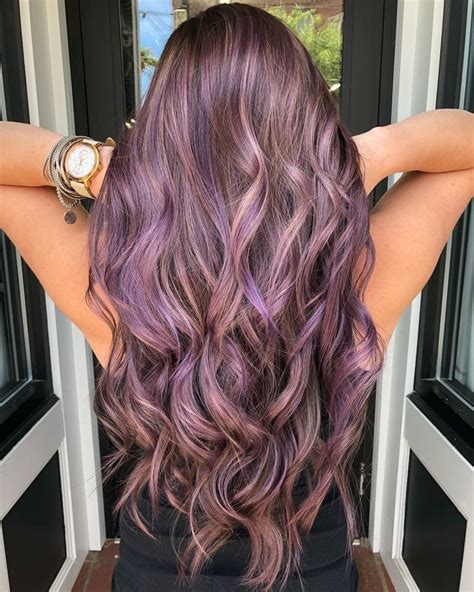 Pin By Missy Brown On Health And Beauty Purple Hair Highlights