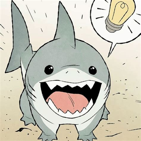 Pin By 倚禎 張 On Q Shark Shark Art Cute Shark Cute Animal Drawings Kawaii
