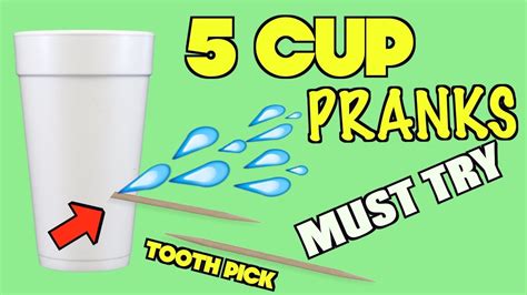 5 Mean Pranks You Can Do Right Now Using Cups How To Prank Nextraker