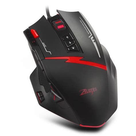 C15 Professional Gaming Mouse 7000 Dpi 16 Buttons Usb Wired Led Light