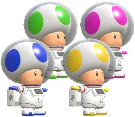 Wii U Mario Kart 8 Toad Space Suit The Models Resource