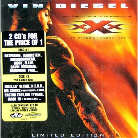 Xxx Soundtrack Limited Edition 2cd