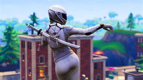 Thicc New Whiteout Skin Performing Hot Dancesemotes Fortnite Youtube