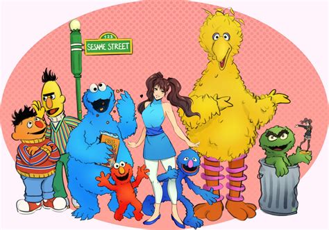 Rise On Sesame Street Art By Eightyfourart R Persona