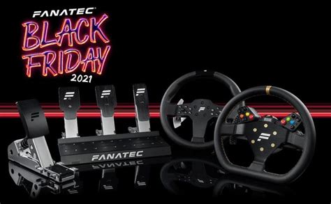 Fanatec Announces Black Friday Deals Teases New Product Reveal GTPlanet