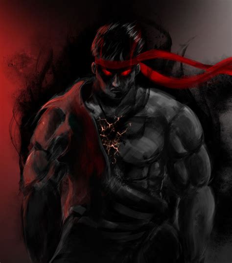 Evil Ryu Wallpaper
