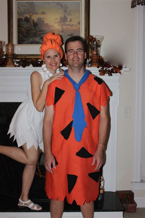 Flintstone Costumes Fred And Wilma Adult Costumes