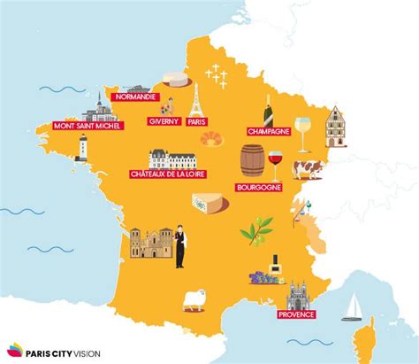 Carte de France touristique - Arts et Voyages