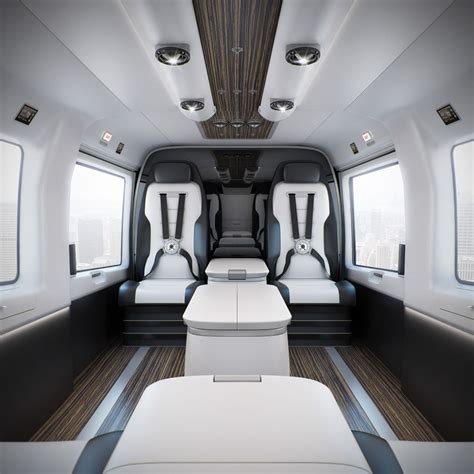 Mercedes Benz Style Luxury Helicopter Interior L 3d On Behance Luxury