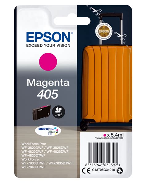 Epson 405 Magenta Cartuccia Dinchiostro Toner24it