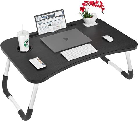 Buy Vlikeze Laptop Bed Table Portable Bed Desk For Laptop Foldable